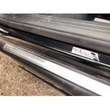Накладки на порог S-line Audi A6 C6